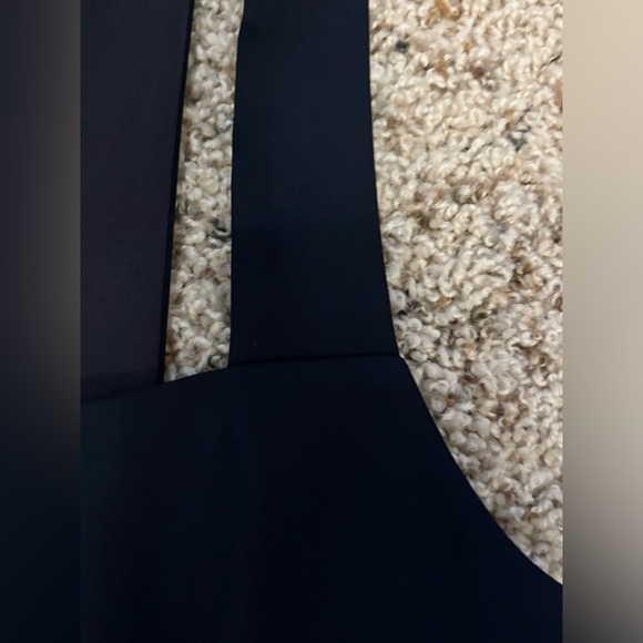 Babaton 90s Slit Midi Dress in Navy - Picture 4 of 4